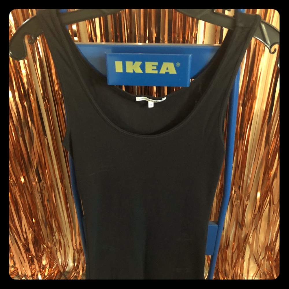 Standard James Perce Basic Black Tank Top
